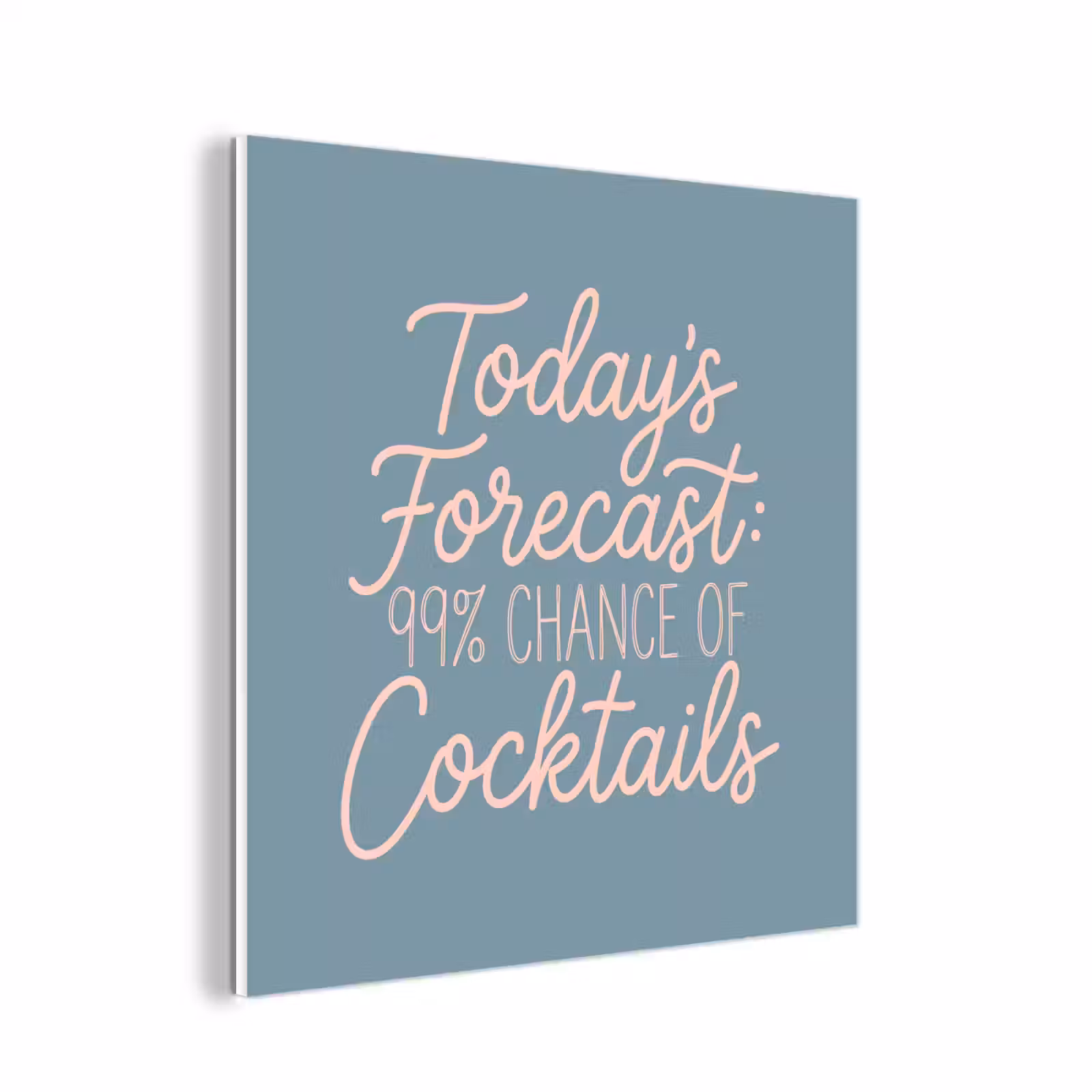 Forex - Today's Forecast - Cocktails - Blauw — 1