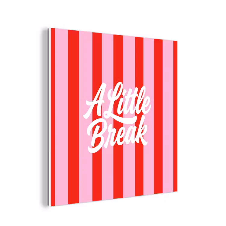 Forex - A Little Break - Strepen - Rood - Roze — 1