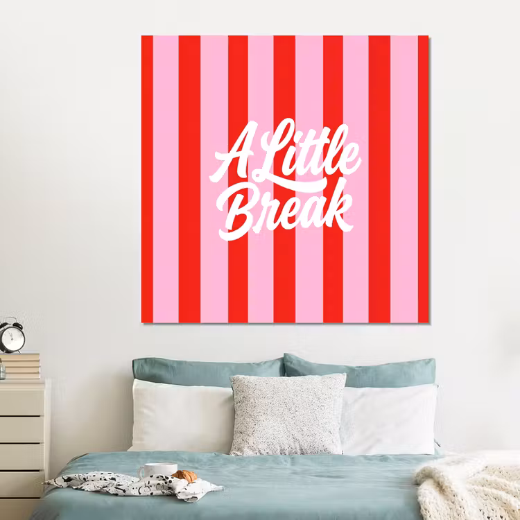 Forex - A Little Break - Strepen - Rood - Roze — 2