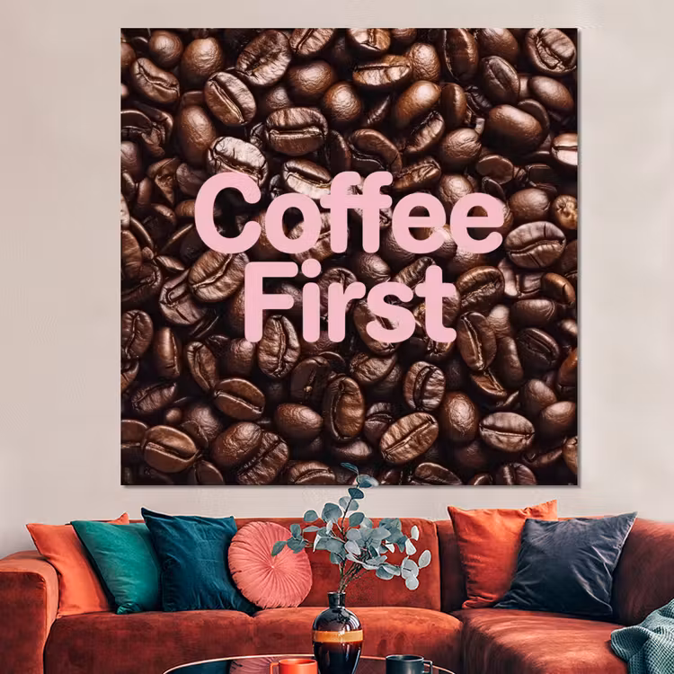 Forex - Coffee First - Koffiebonen - Roze — 3