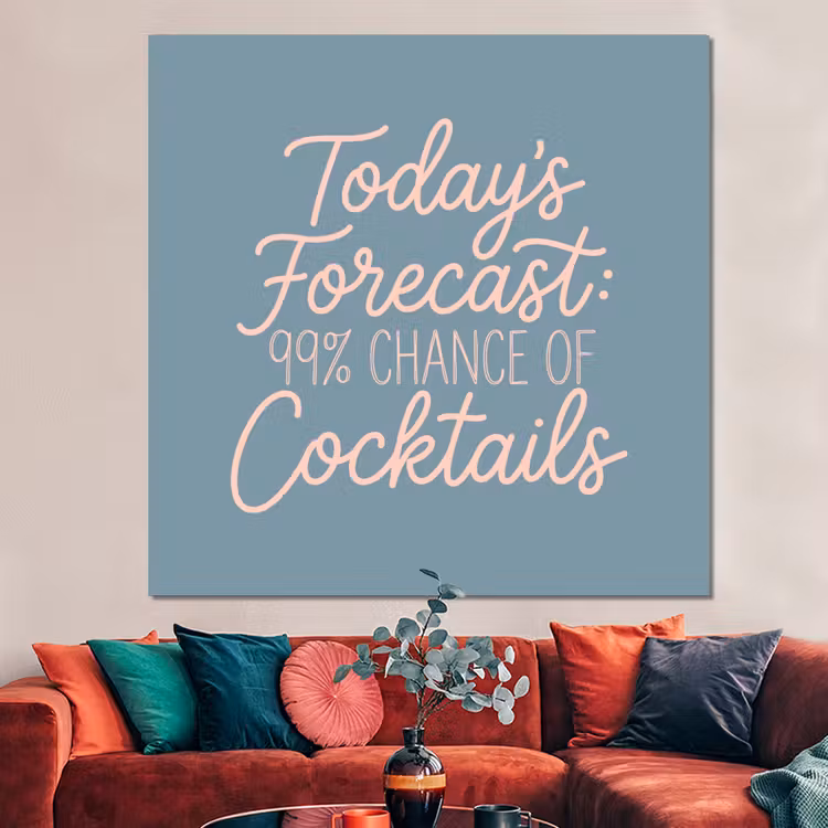 Forex - Today's Forecast - Cocktails - Blauw — 3