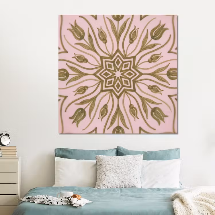 Forex - Patroon - Mandala - Decoratie - Abstract - Groen — 2