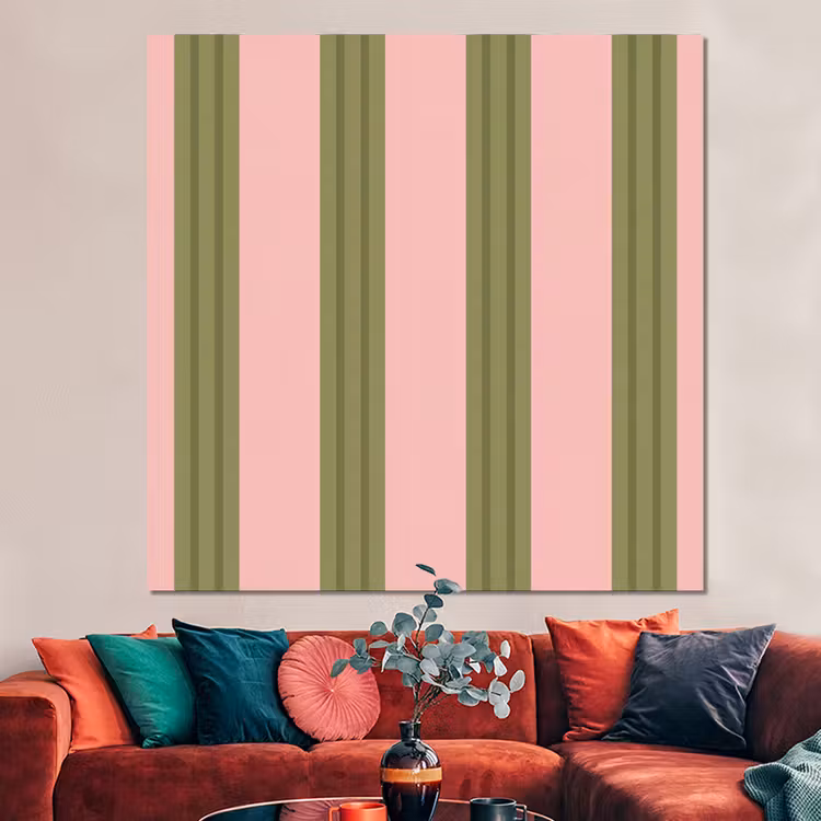 Forex - Patroon - Strepen - Abstract - Roze - Groen — 3