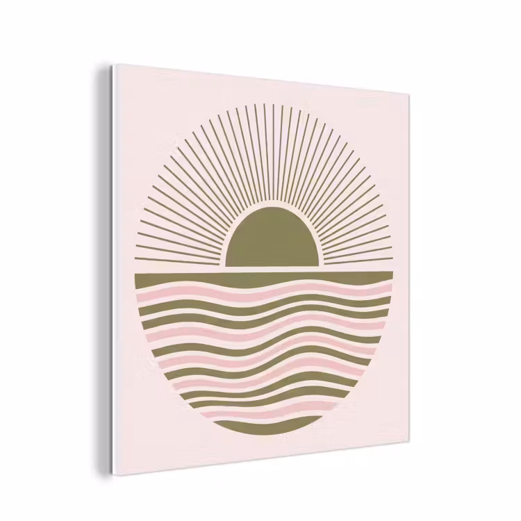 Forex - Zon - Zee - Abstract - Modern - Roze — 1