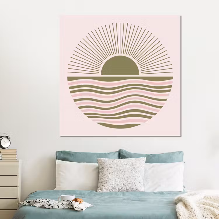 Forex - Zon - Zee - Abstract - Modern - Roze — 2