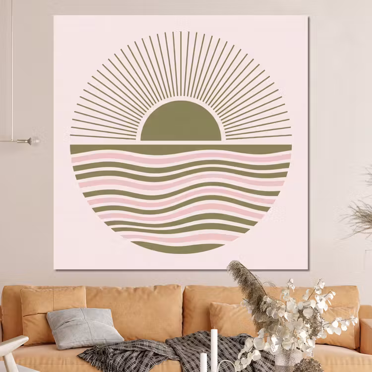 Forex - Zon - Zee - Abstract - Modern - Roze — 4