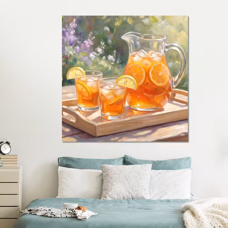 Forex - Drank - Citroen - Zomer - Tuin - Geel — 2