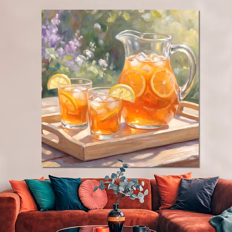Forex - Drank - Citroen - Zomer - Tuin - Geel — 3