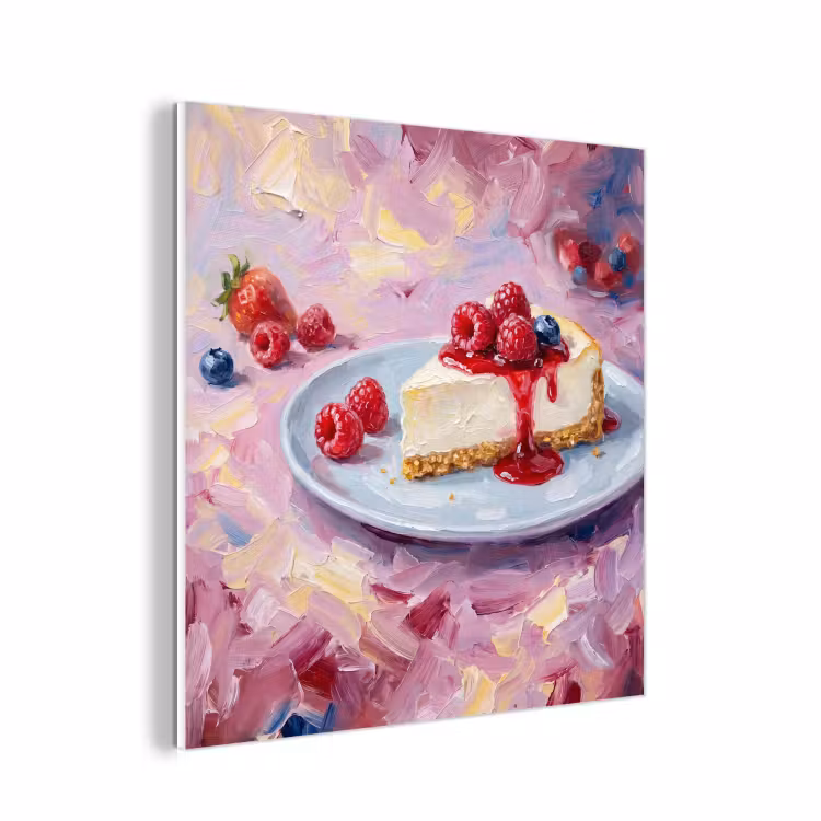 Forex - Eten - Cheesecake - Bessen - Abstract - Roze — 1