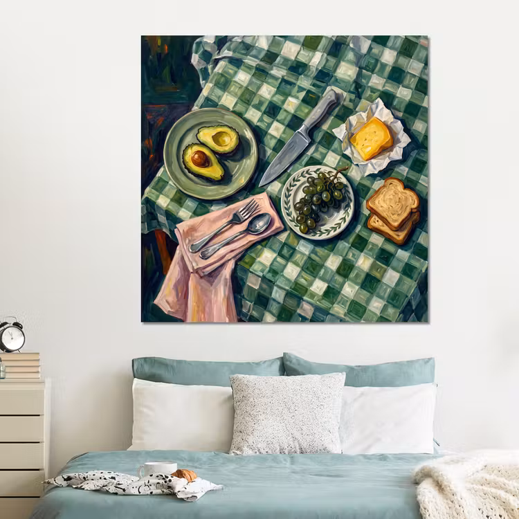 Forex - Eten - Ontbijt - Tafel - Modern - Groen — 2