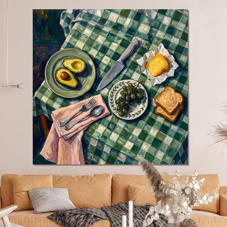 Forex - Eten - Ontbijt - Tafel - Modern - Groen — 4