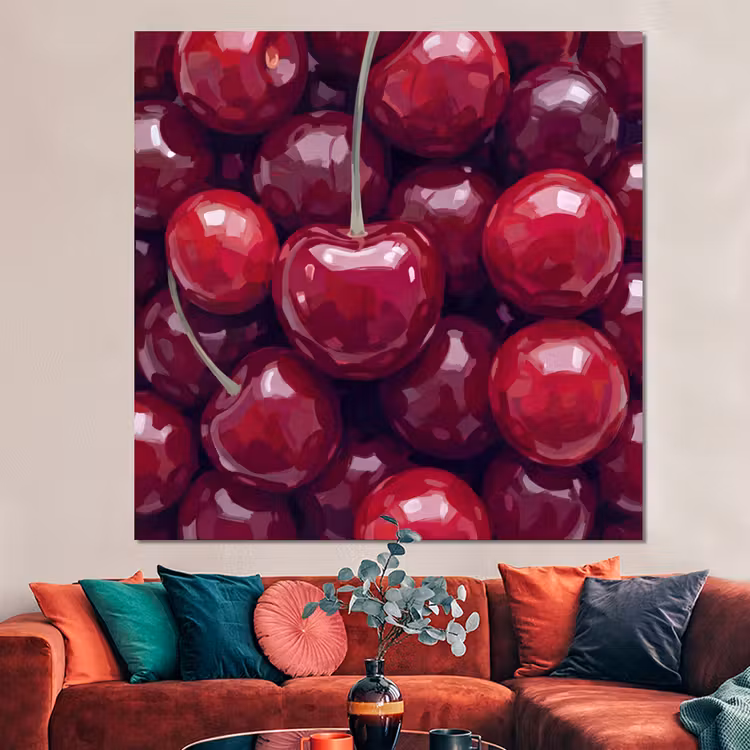 Forex - Fruit - Kersen - Eten - Modern - Rood — 3