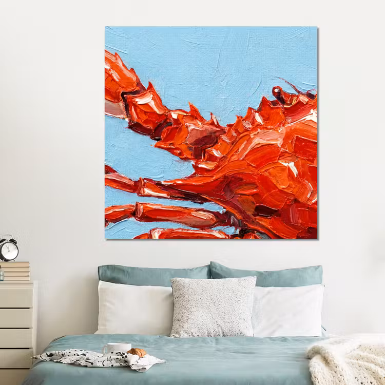 Forex - Krab - Zee - Dieren - Abstract - Rood — 2
