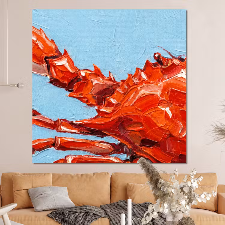 Forex - Krab - Zee - Dieren - Abstract - Rood — 4