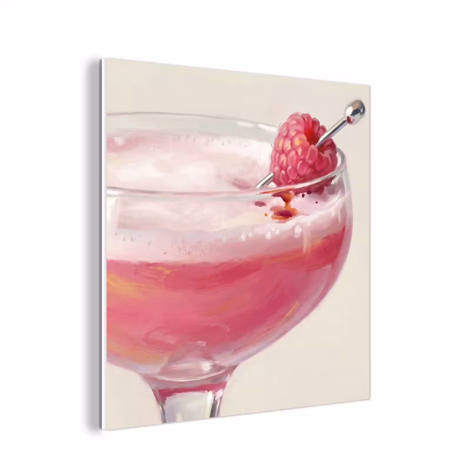 Forex - Cocktail - Framboos - Drank - Modern - Roze — 1