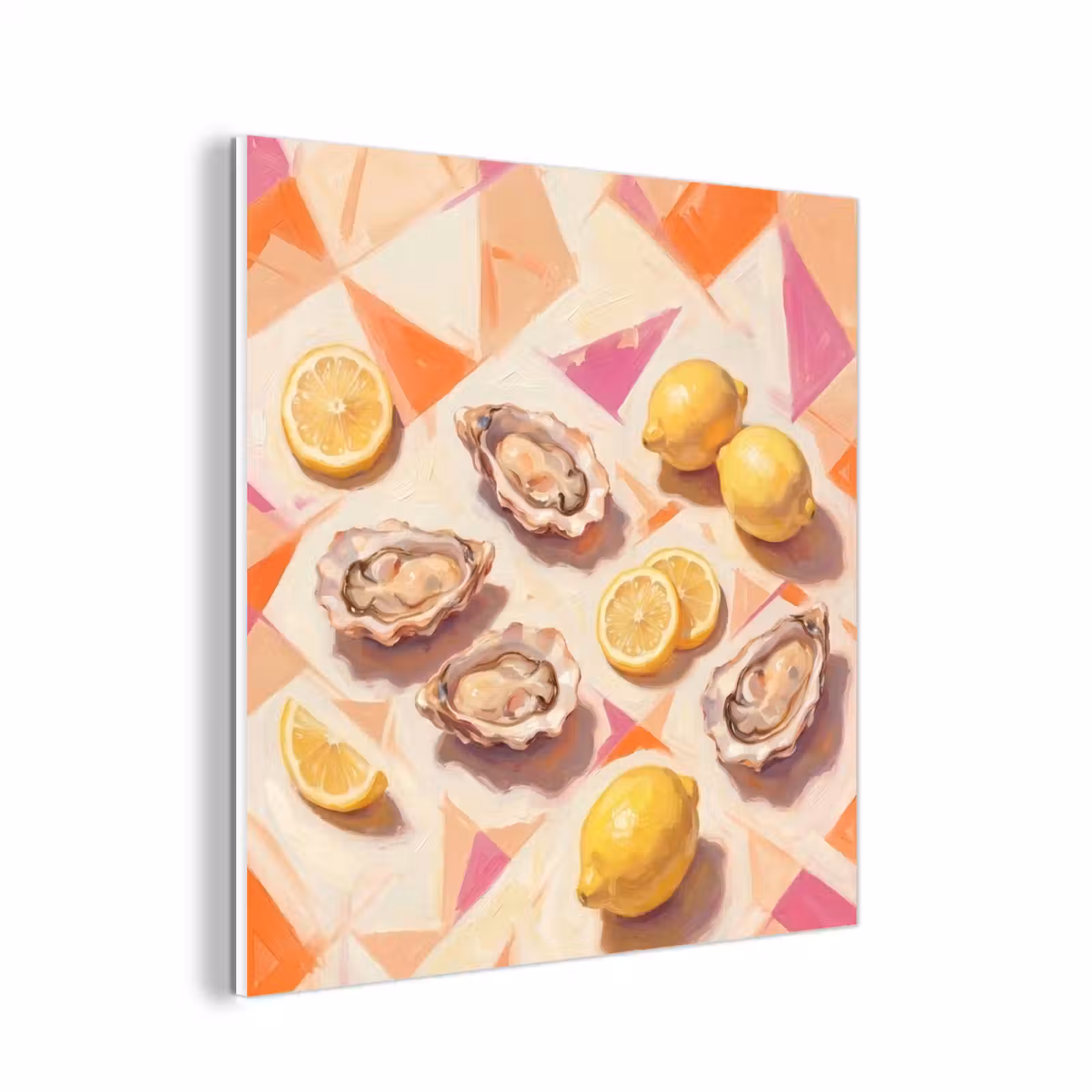 Forex - Stilleven - Citroenen - Oesters - Abstract - Oranje — 1