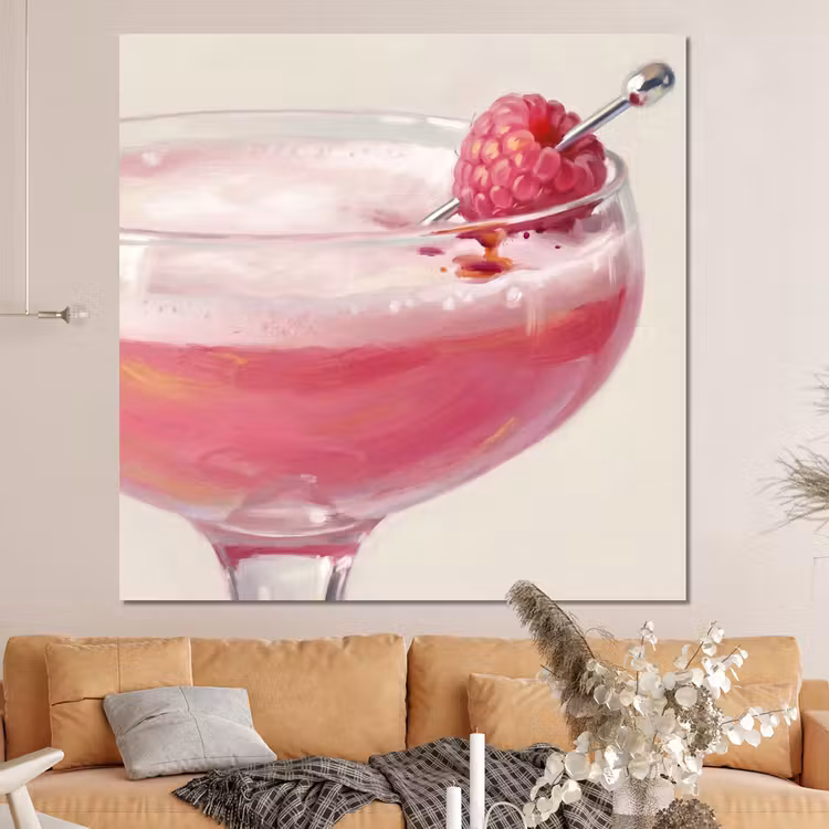 Forex - Cocktail - Framboos - Drank - Modern - Roze — 4