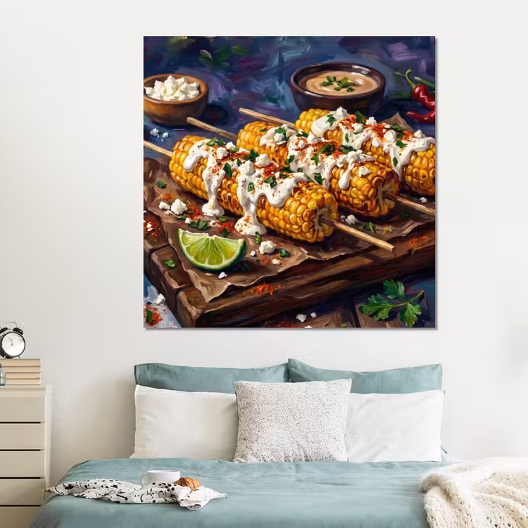 Forex - Eten - Maïs - Saus - Geschilderd - Geel — 2