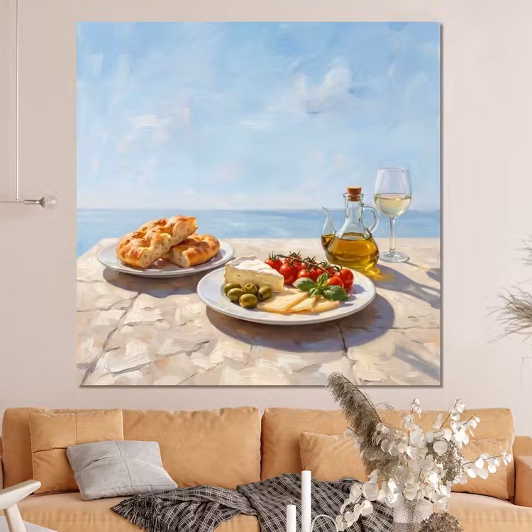 Forex - Eten - Middellandse Zee - Natuur - Geschilderd — 4