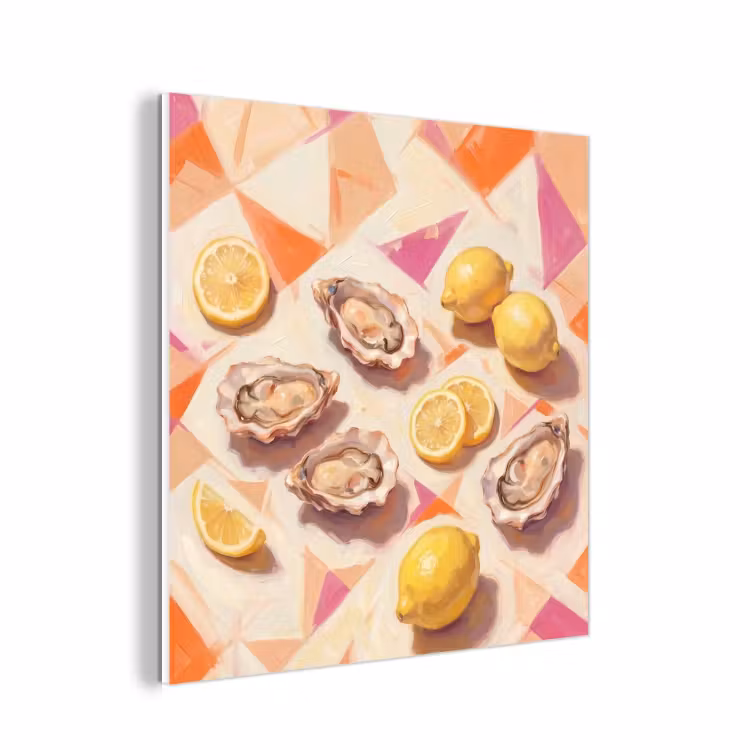 Forex - Stilleven - Citroenen - Oesters - Abstract - Oranje — 1
