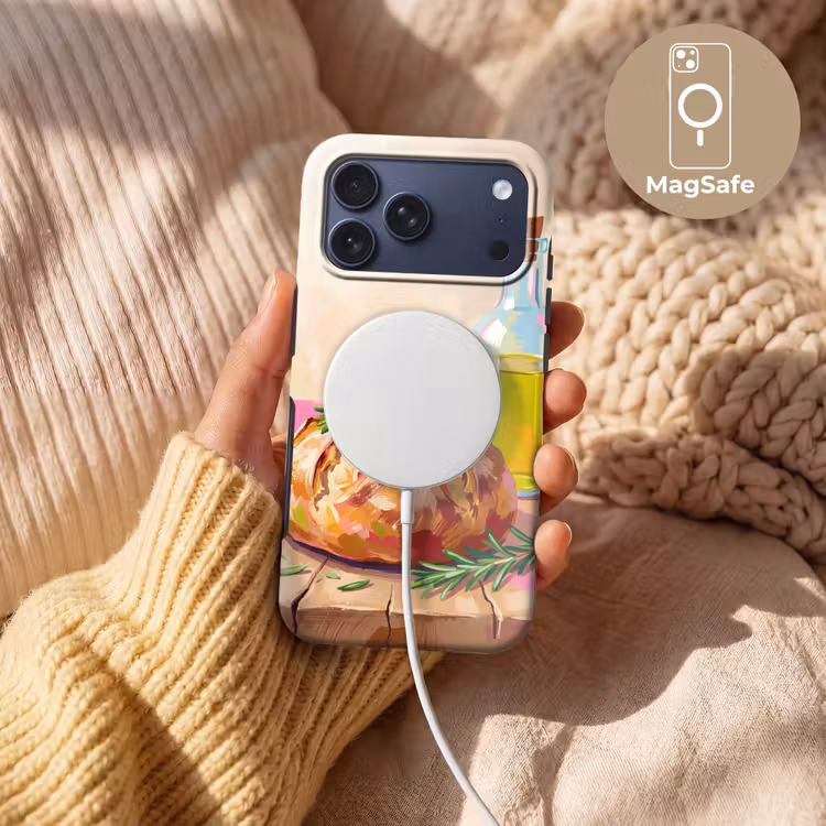 Telefoonhoesje Toughcase - Eten - Brood - Olijfolie - Abstract - Keuken — 8