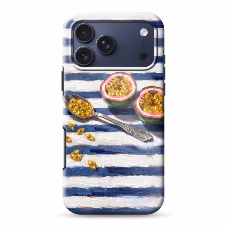 Telefoonhoesje Toughcase - Eten - Passievrucht - Tropisch - Modern - Kleurrijk — 1
