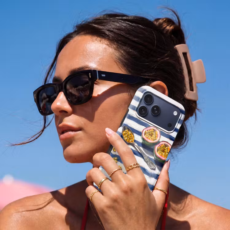 Telefoonhoesje Toughcase - Eten - Passievrucht - Tropisch - Modern - Kleurrijk — 6
