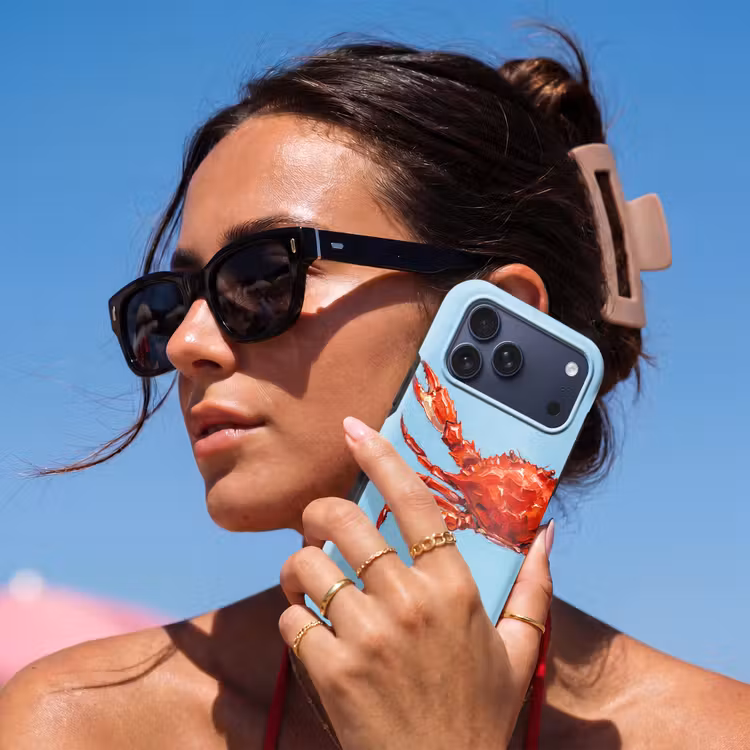 Telefoonhoesje Toughcase - Krab - Zee - Dieren - Abstract - Rood — 6