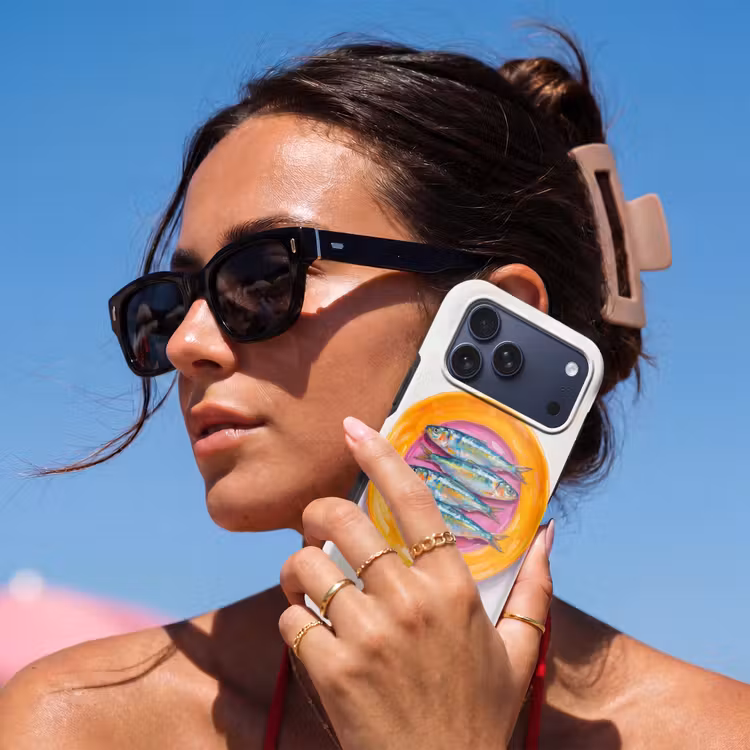 Telefoonhoesje Toughcase - Vis - Vier - Eten - Modern - Kleurrijk — 6