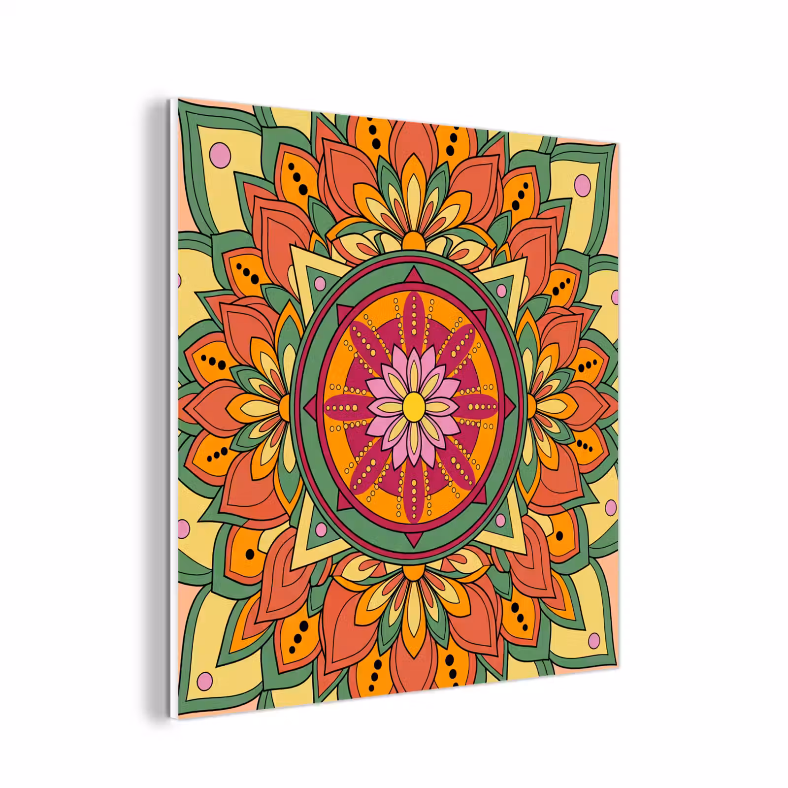 Forex - Mandala - Bloemen - Abstract - Kleurrijk — 1