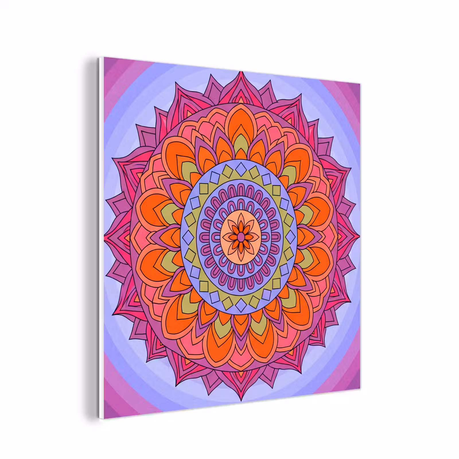 Forex - Mandala - Cirkel - Abstract - Kleurrijk - Patroon — 1