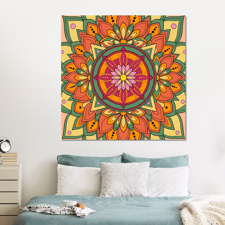 Forex - Mandala - Bloemen - Abstract - Kleurrijk — 2