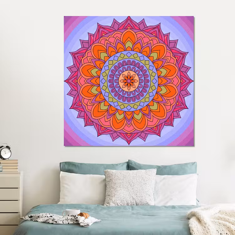 Forex - Mandala - Cirkel - Abstract - Kleurrijk - Patroon — 2