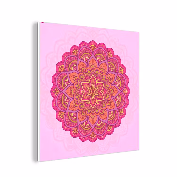 Forex - Mandala - Cirkel - Spiritueel - Oosters - Roze — 1