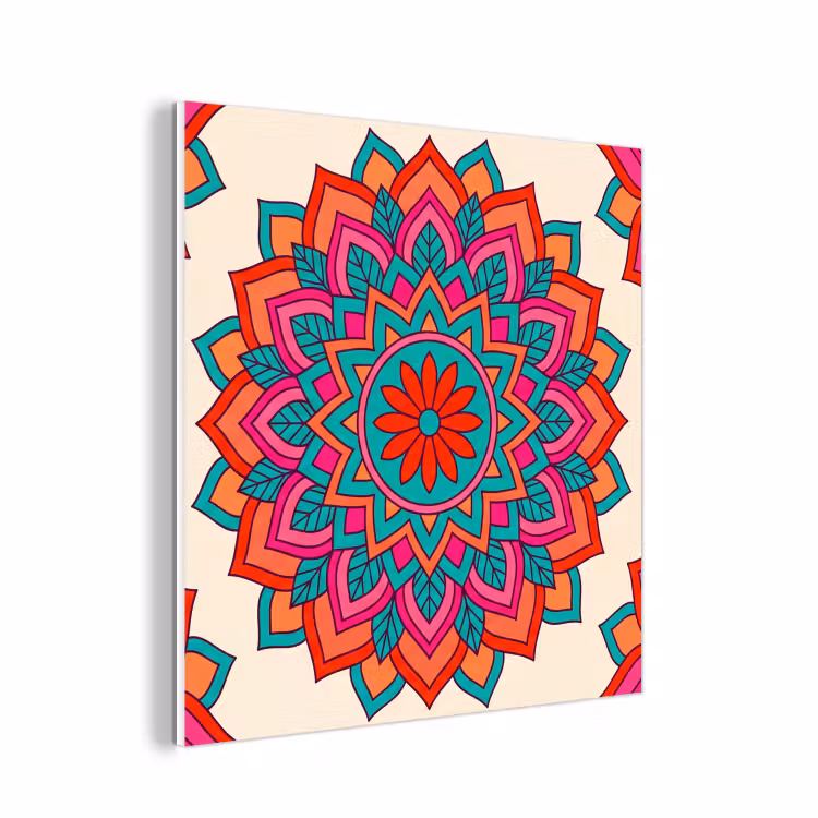 Forex - Mandala - Patroon - Abstract - Kleurrijk - Modern — 1