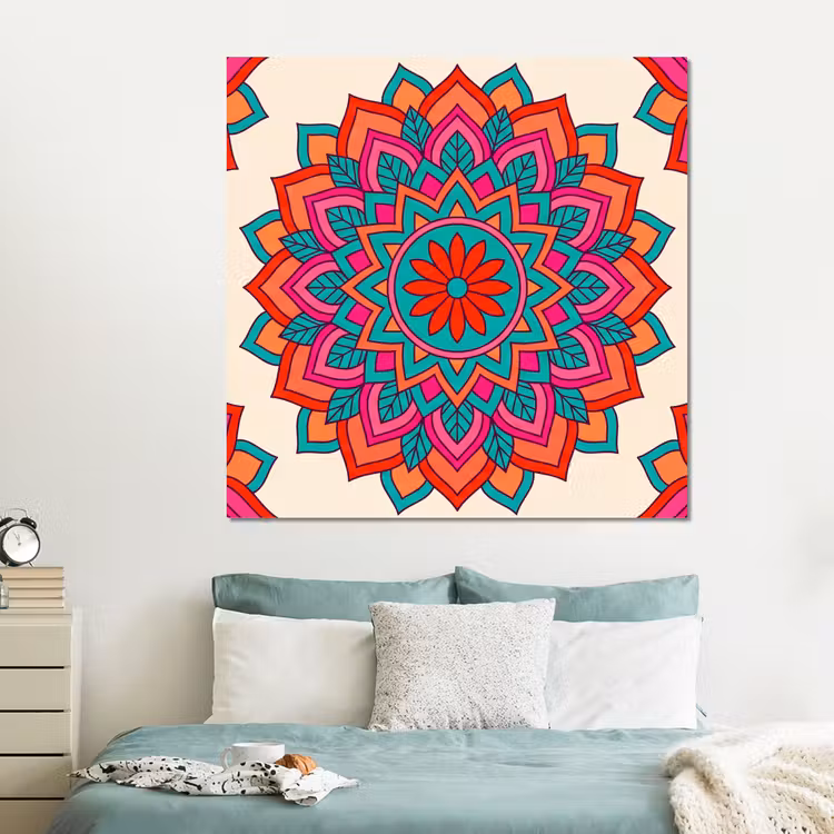 Forex - Mandala - Patroon - Abstract - Kleurrijk - Modern — 2