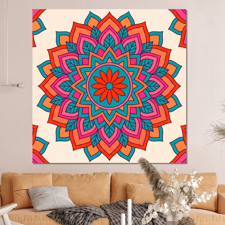 Forex - Mandala - Patroon - Abstract - Kleurrijk - Modern — 4