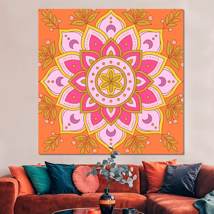 Forex - Patroon - Bloemmotief - Decoratie - Abstract - Roze — 3