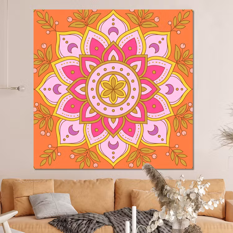 Forex - Patroon - Bloemmotief - Decoratie - Abstract - Roze — 4