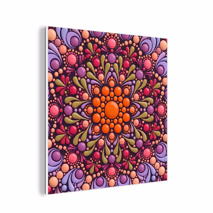 Forex - Patroon - Stippen - Abstract - Modern - Kleurrijk — 1