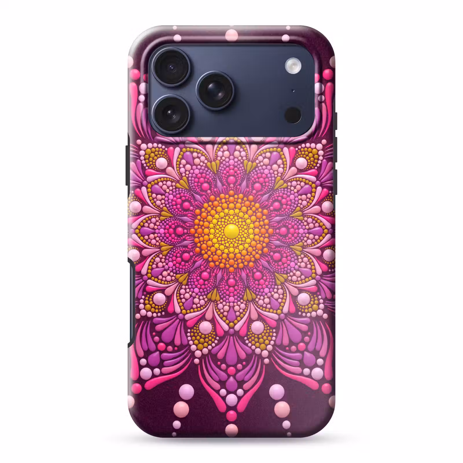 Telefoonhoesje Toughcase - Patroon - Stippen - Abstract - Kleurrijk — 1