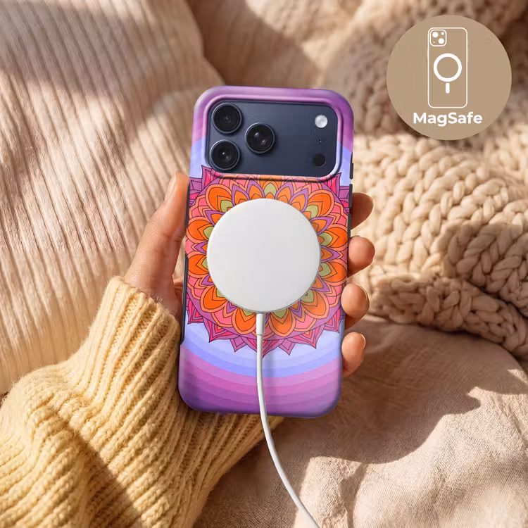 Telefoonhoesje Toughcase - Mandala - Cirkel - Abstract - Kleurrijk - Patroon — 8