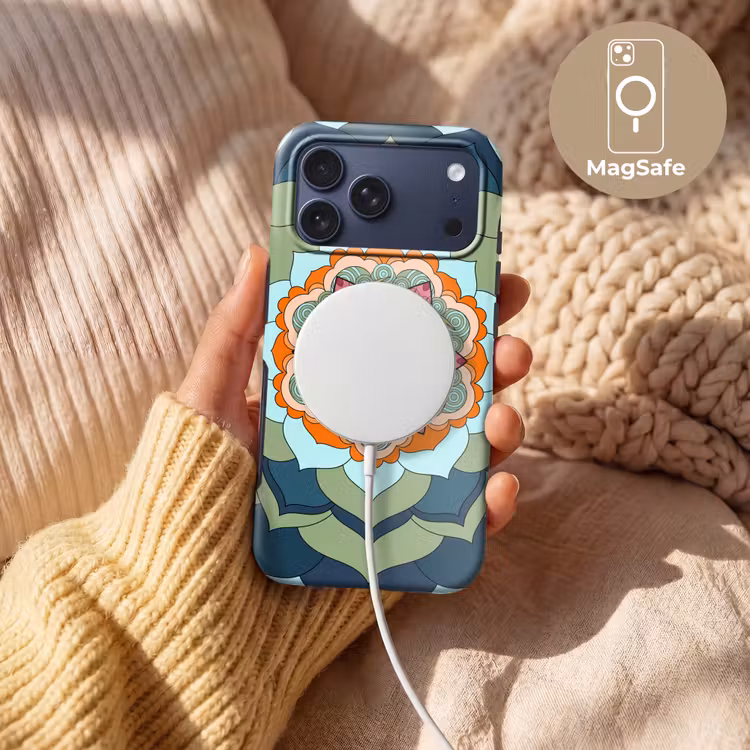 Telefoonhoesje Toughcase - Mandala - Geometrisch - Kunst - Decoratief - Kleurrijk — 8