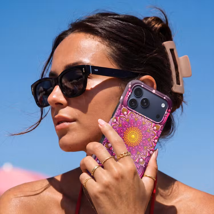 Telefoonhoesje Toughcase - Patroon - Stippen - Abstract - Kleurrijk — 6