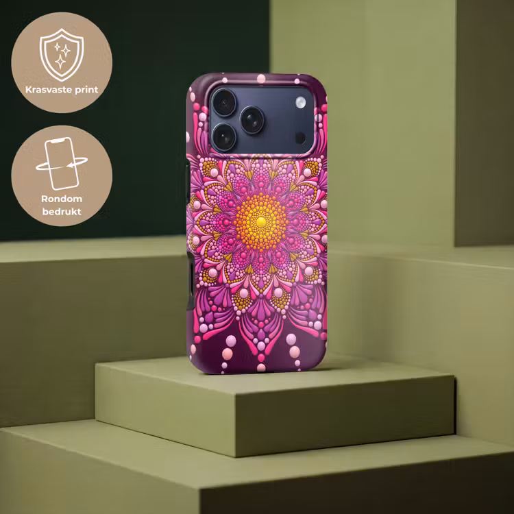 Telefoonhoesje Toughcase - Patroon - Stippen - Abstract - Kleurrijk — 7