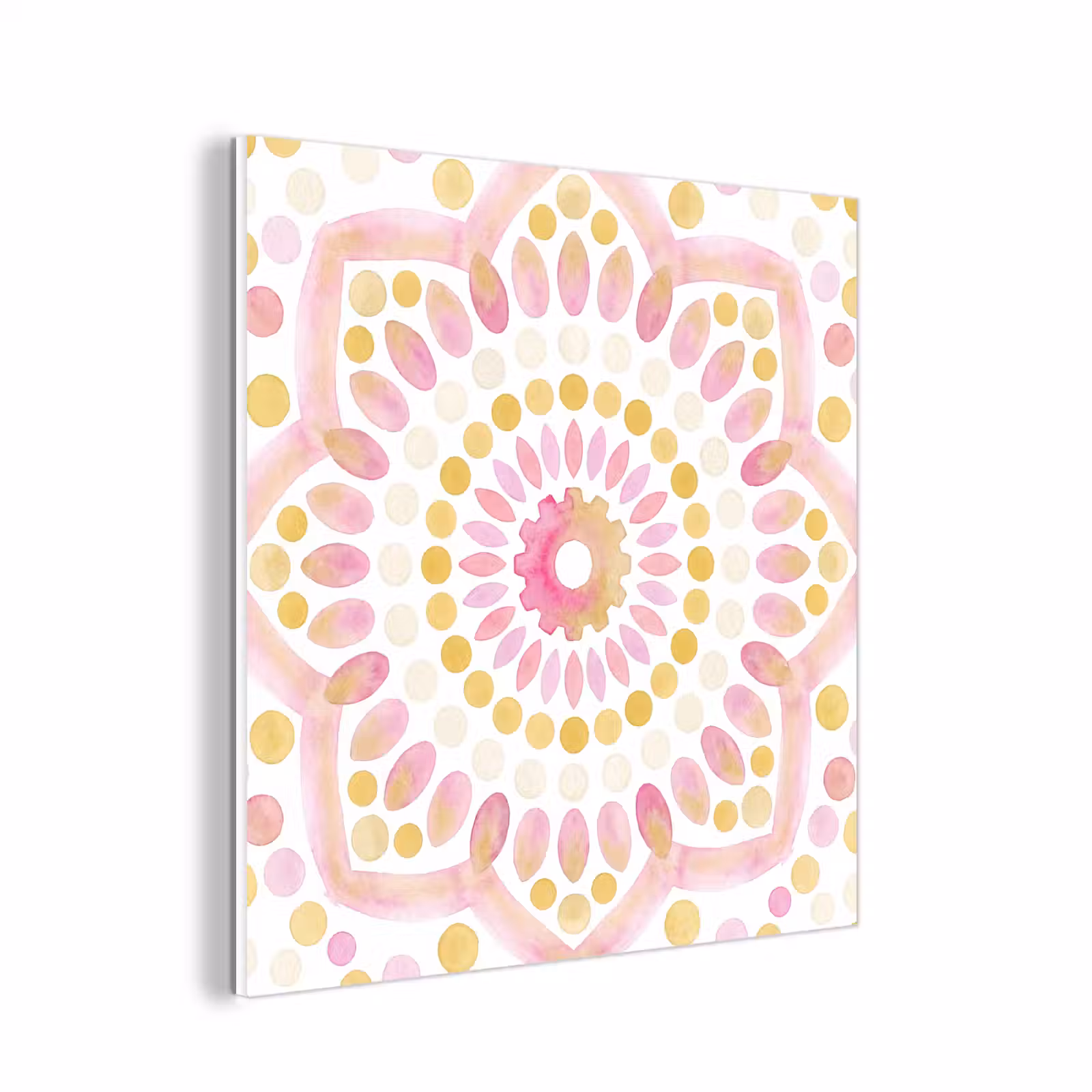 Forex - Abstract - Mandala - Kunst - Modern - Roze — 1