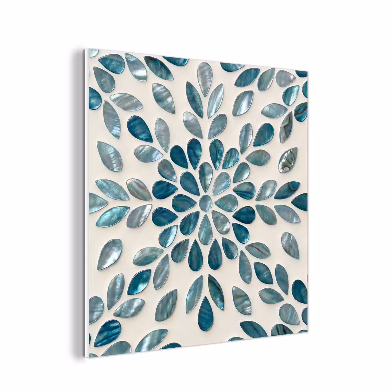 Forex - Patroon - Bladeren - Abstract - Modern - Turquoise — 1