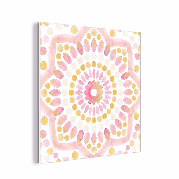 Forex - Abstract - Mandala - Kunst - Modern - Roze — 1