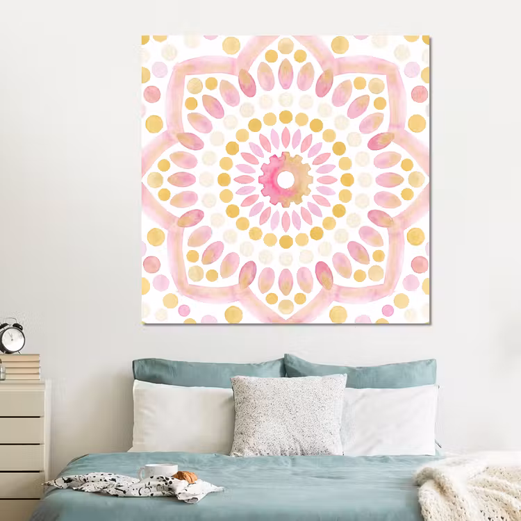 Forex - Abstract - Mandala - Kunst - Modern - Roze — 2