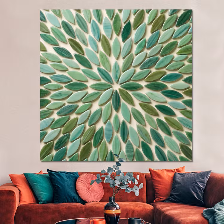 Forex - Patroon - Blad - Groen - Abstract — 3